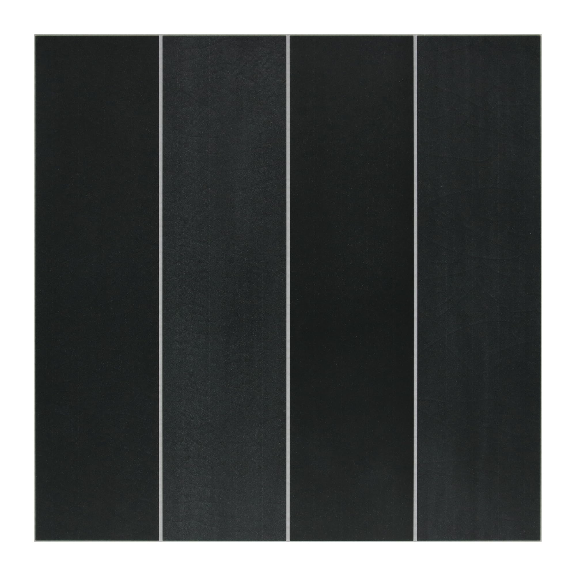 Photo 1 of sunwings 16-Sheet Peel and Stick Backsplash Tile, 9" x 9" Stacked 3D Handmade Looks Square Self Adhesive Wall Tiles for Kitchen Bathroom, Black