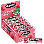 ChapStick Lip Moisturizer, Raspberry Sorbet, 12-Pack - Bulk Lip Balm, Luscious & Sweet, 0.15 Oz Ea