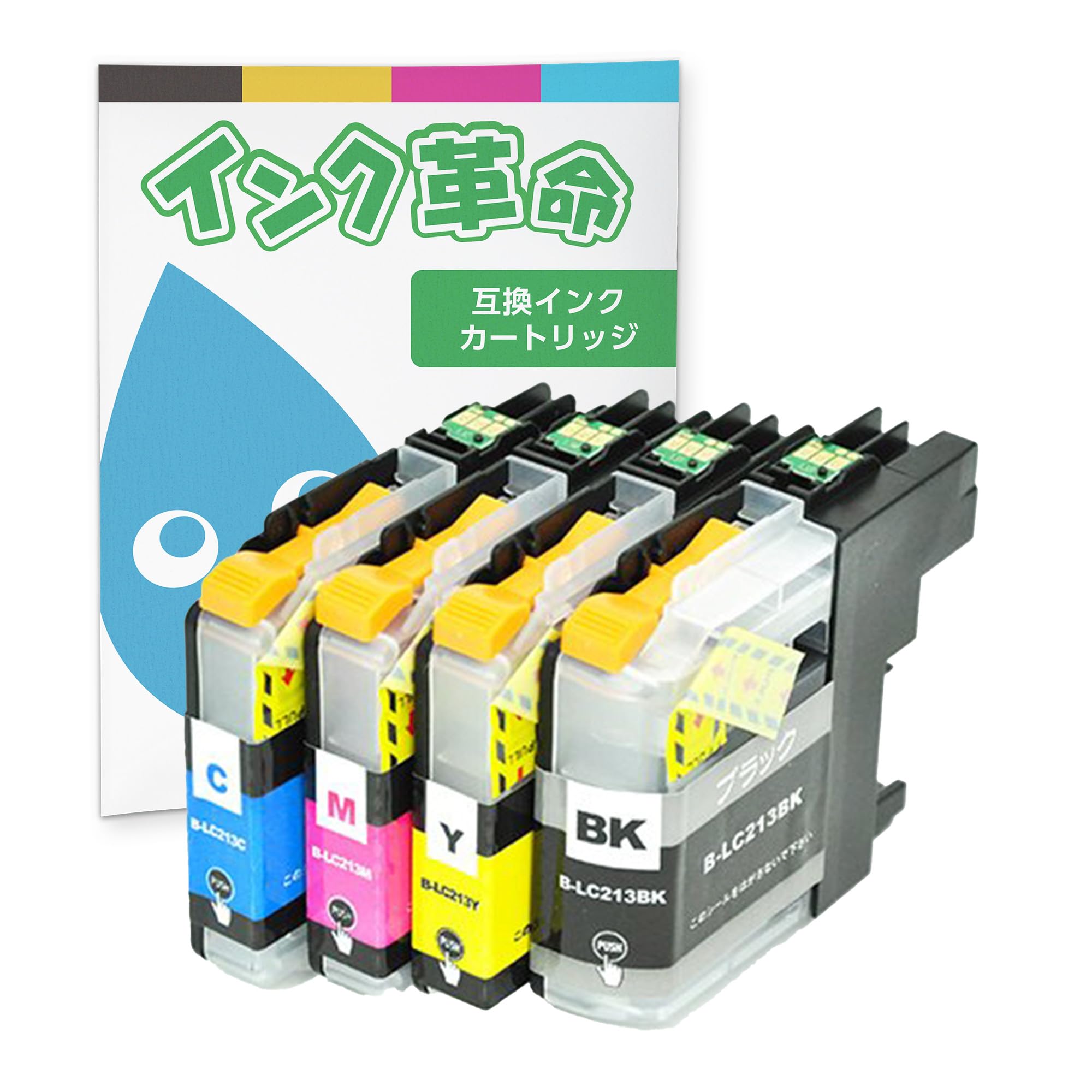 ブラザー純正インク　LC213-4PK 4箱 Amazon.co.jp: 【brother純正】インクカートリッジ4色パック