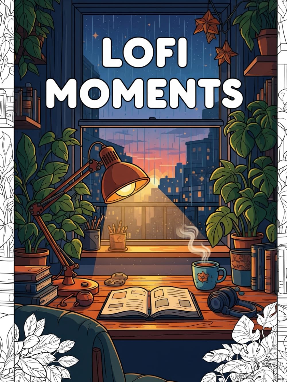LOFI MOMENTS: Bold & Easy Cozy Study Nooks for Relaxation, Focus & Aesthetic Inspiration