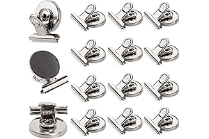 Strong Magnetic Clips: Essential for Home, Office & School | Heavy-Duty & Scratch-Safe!