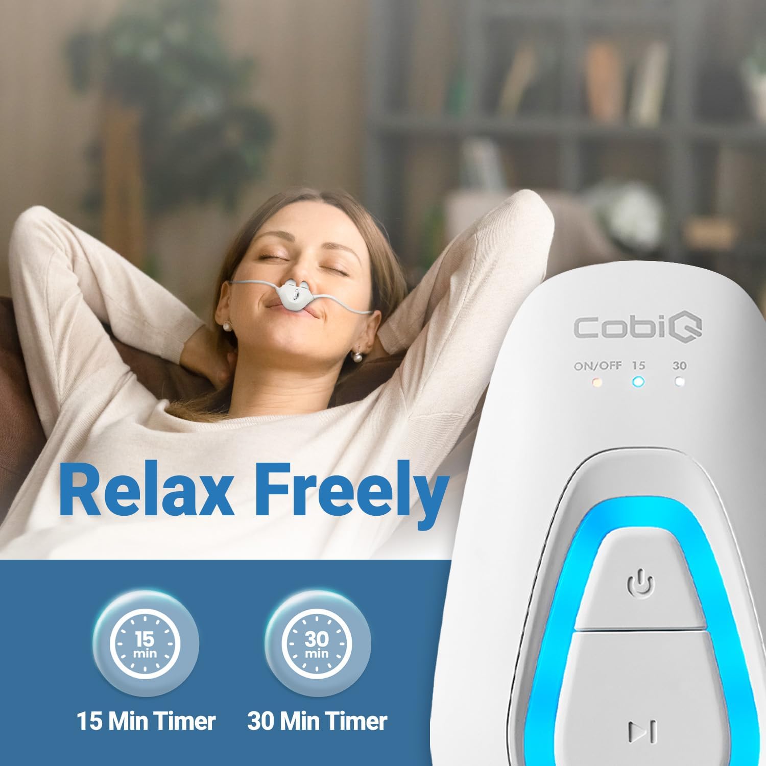 Nasal Red Light Therapy Device – FDA Registered, Multi-Wavelength, Portable & Rechargeable for Allergy & Sinus Relief