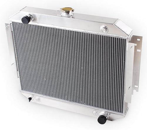 Miniatura 9 de OHOB-COOL Radiador de aluminio completo de 3 filas para Chevy Corvette Base Coupé 5.0L 5.7L V8 1978 1979 1980 1981