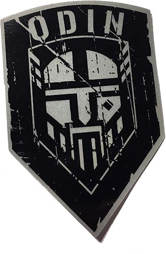 Calcomanía táctica Vikingo nórdico reflectante de Odin Infrared 3M - Sticker By Empire Tactical USA