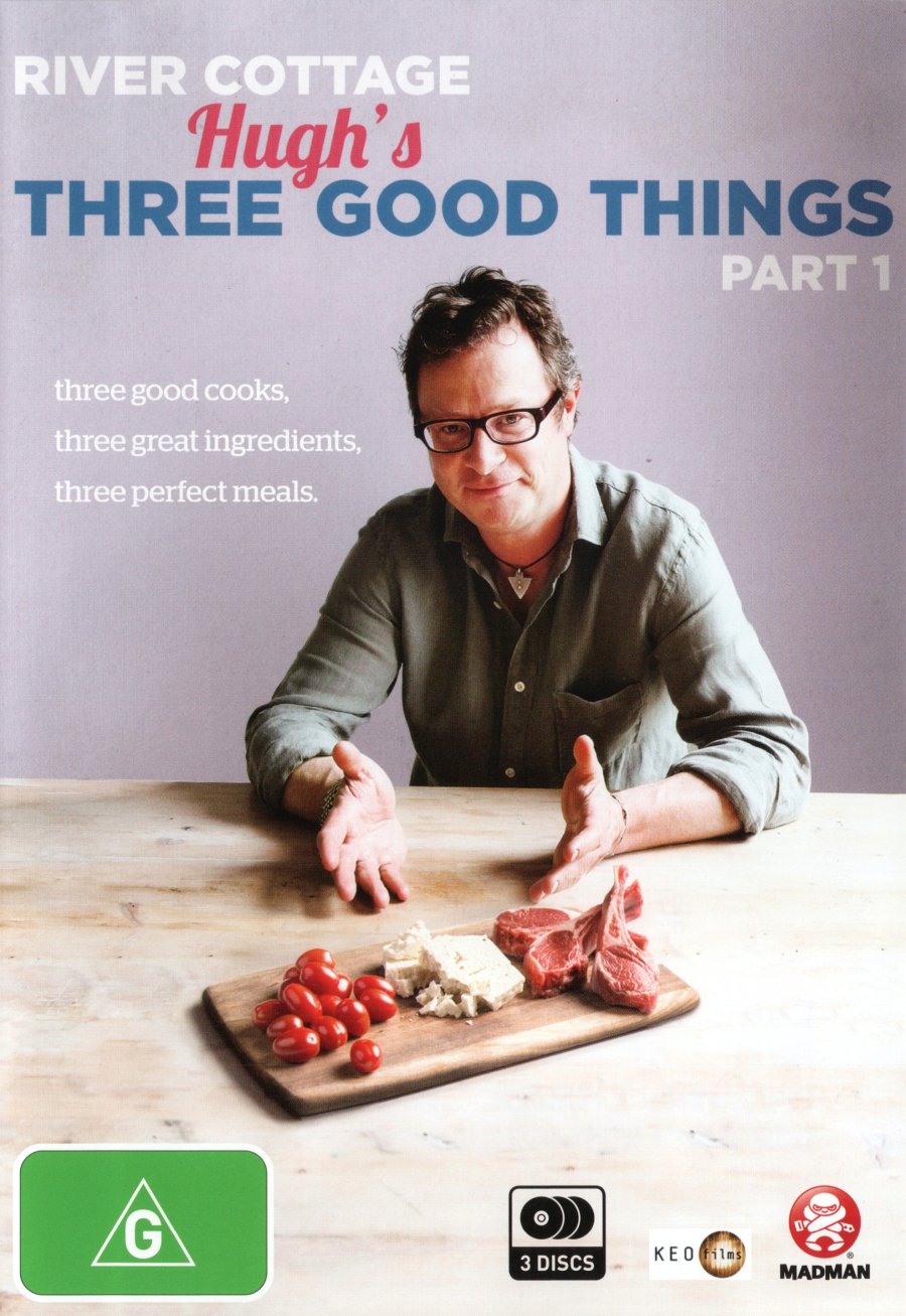 Hugh's 3 Good Things Part 1 DVD de River Cottage importado de origen australiano