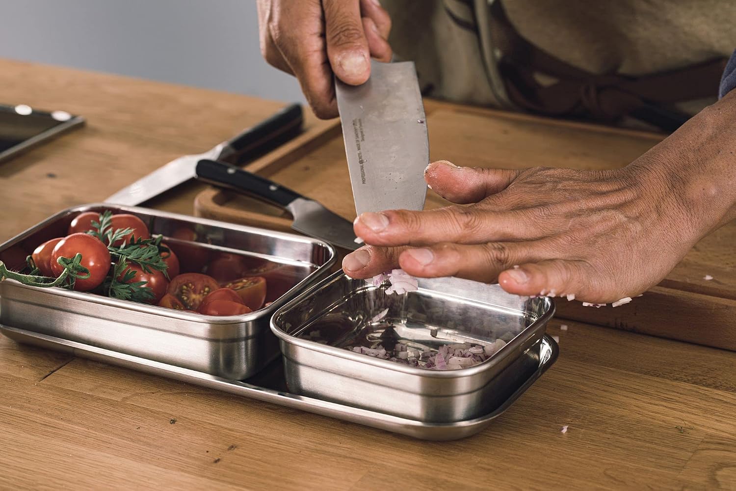 Up To 40% OFF Professional Secrets Stainless Steel Food Prep Containers w/Silicone Lids - Designed in Sweden, Stackable, Air-Tight, Lightweight, Spill-Proof Meal Storage Suitable as Lunchbox - Set of 4 w/Tray Lowest Price Professional Secrets Stainless Steel Food Prep Containers w/Silicone Lids - Designed in Sweden, Stackable, Air-Tight, Lightweight, Spill-Proof Meal Storage Suitable as Lunchbox - Set of 4 w/Tray