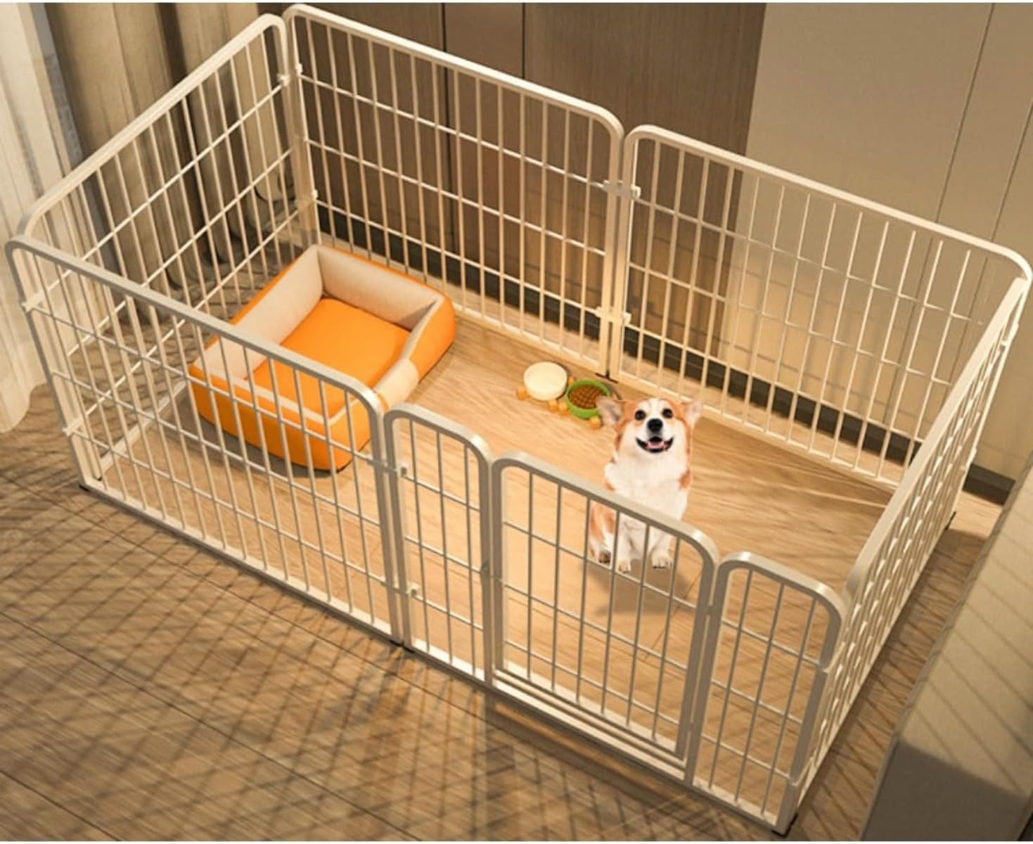 Amazon | Cutdred ペットサークル 犬 ペットフェンス サークルケージ