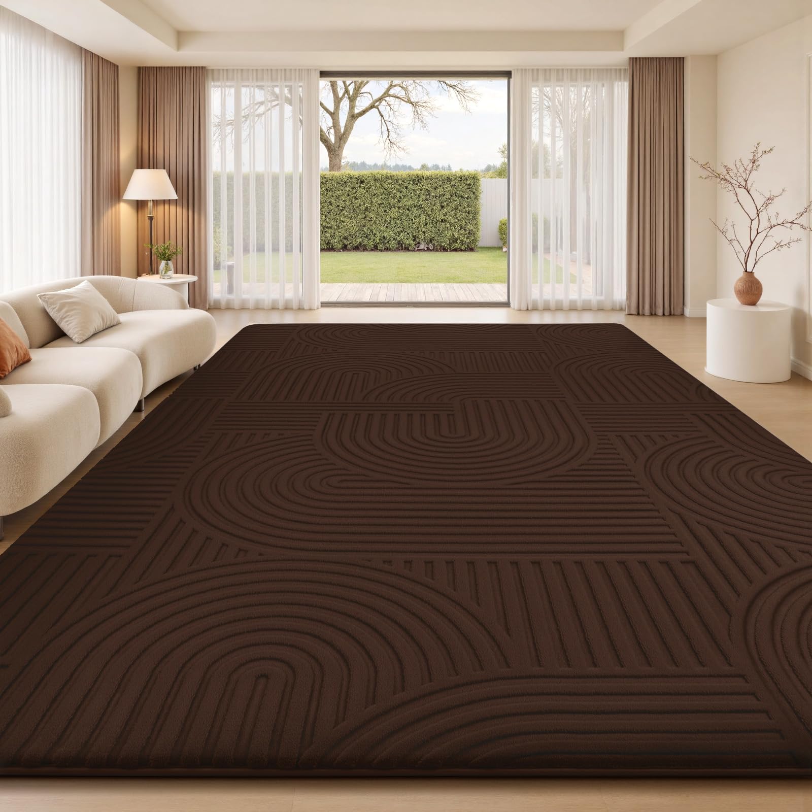 Sour Lemon Extra Large Rugs for Living Room 275x370, Coffee Rug for Bedroom