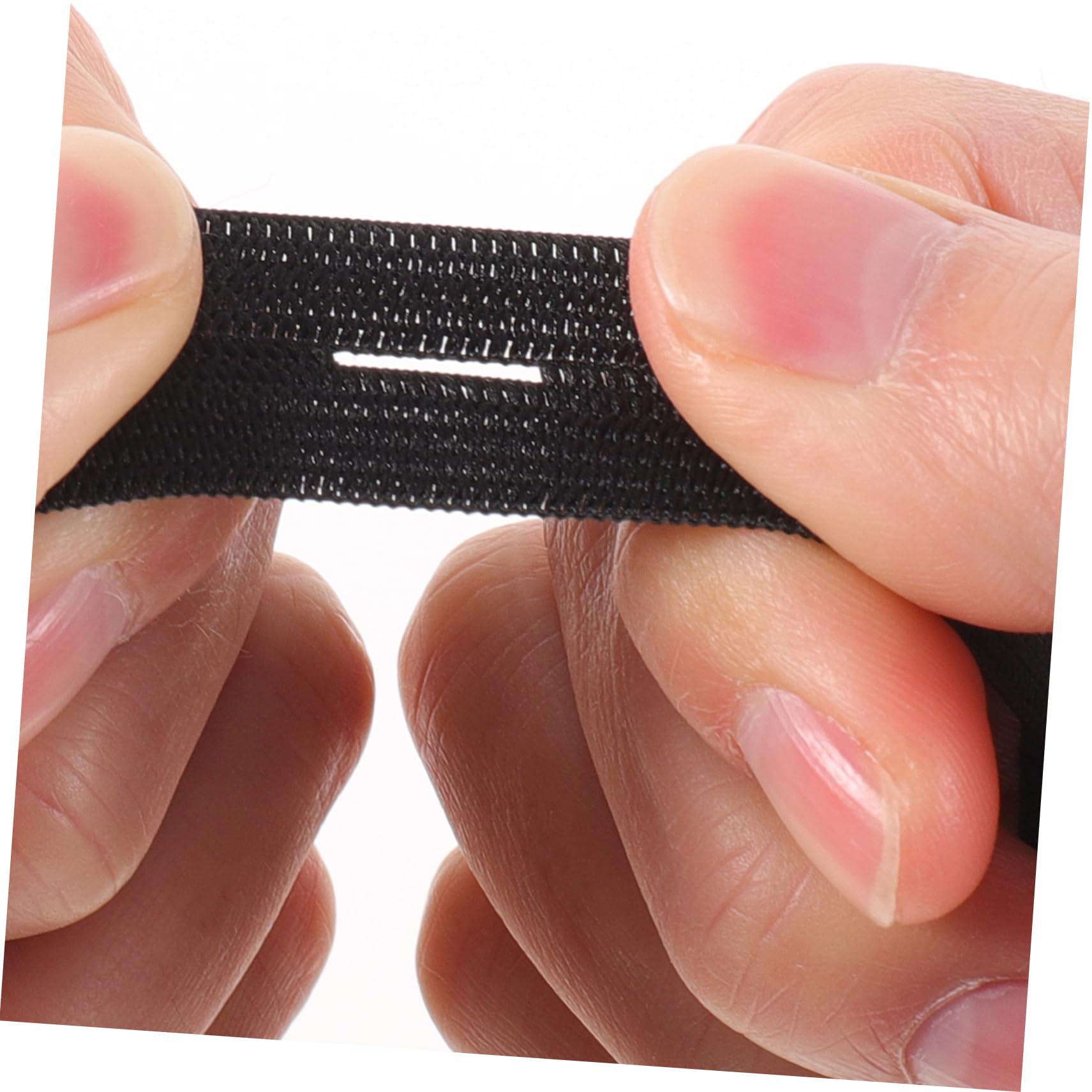 SEWACC 4rollos Banda Elástica Con Ojales Para Costura De Material Para Falda Pantalones y Proyectos De