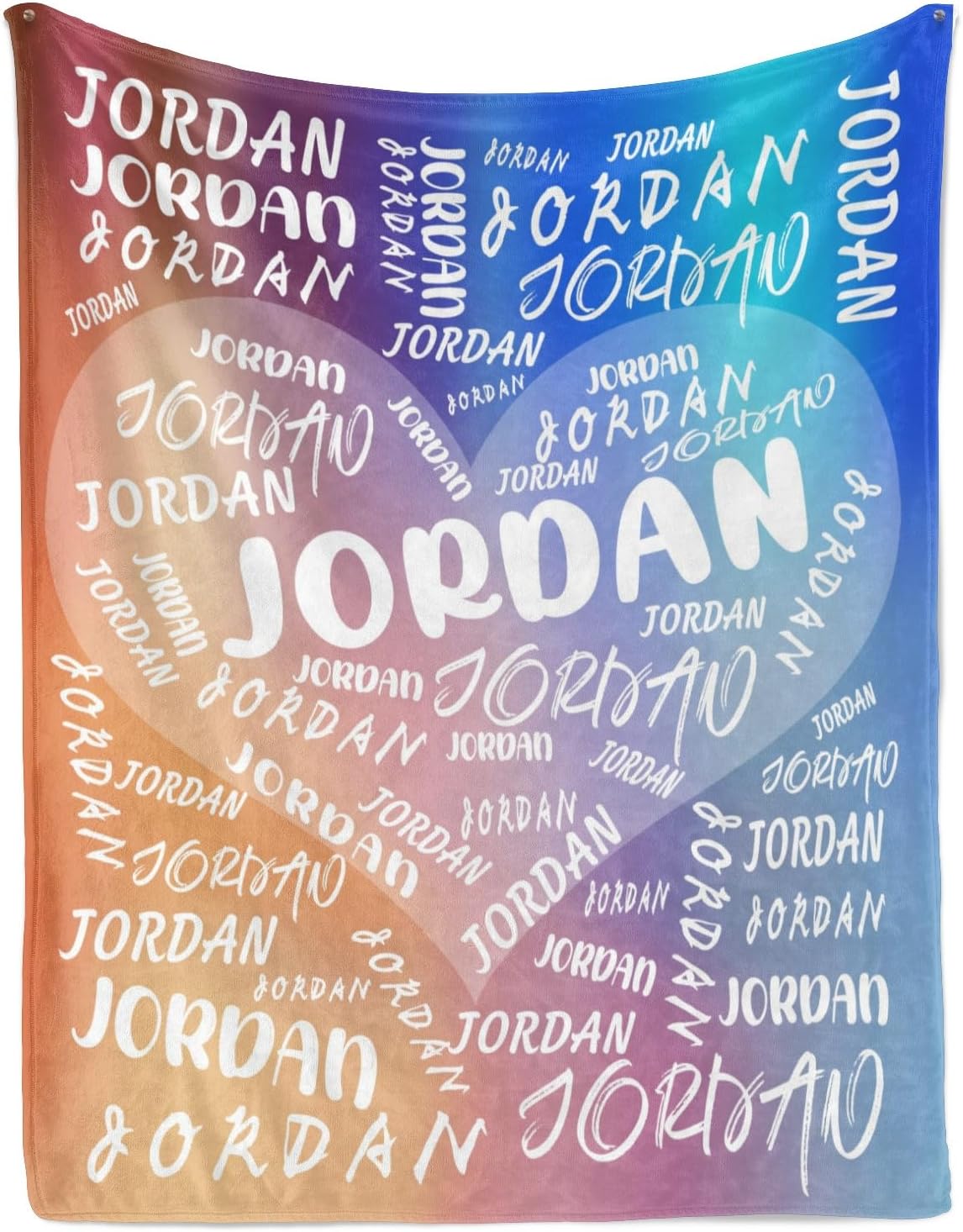 Dr.TOUGH Personalized Blankets for Kids with Name,Personalized Blanket and Throw Monogrammed Blanket Customized Flannel Blankets for Birthday