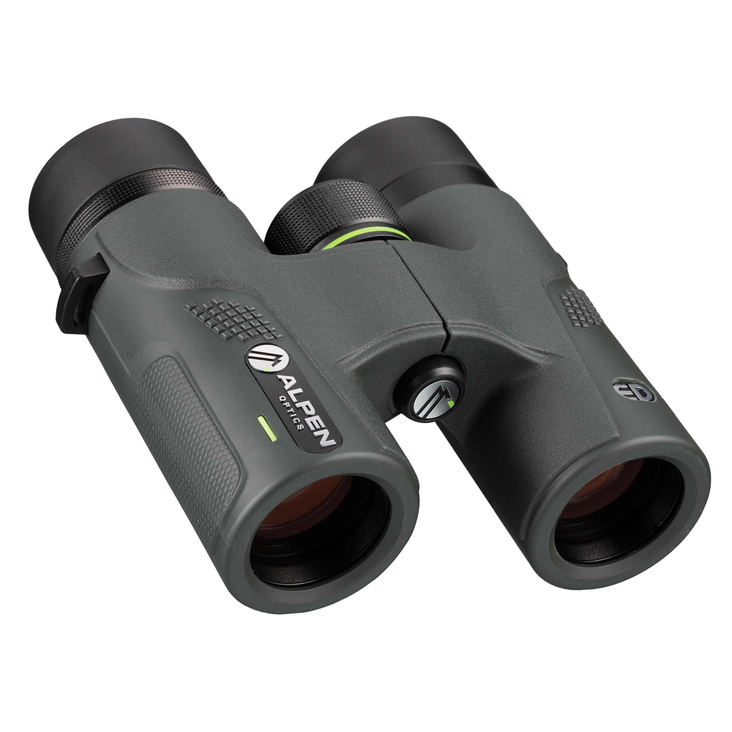 Alpen Optics Chisos Binocolo da caccia 6,5x32 impermeabile con vetro ED | Ingrandimento 6,5x, compatto e leggero, per portatori di occhiali, rivestimento di fase PXA, trattamento multistrato