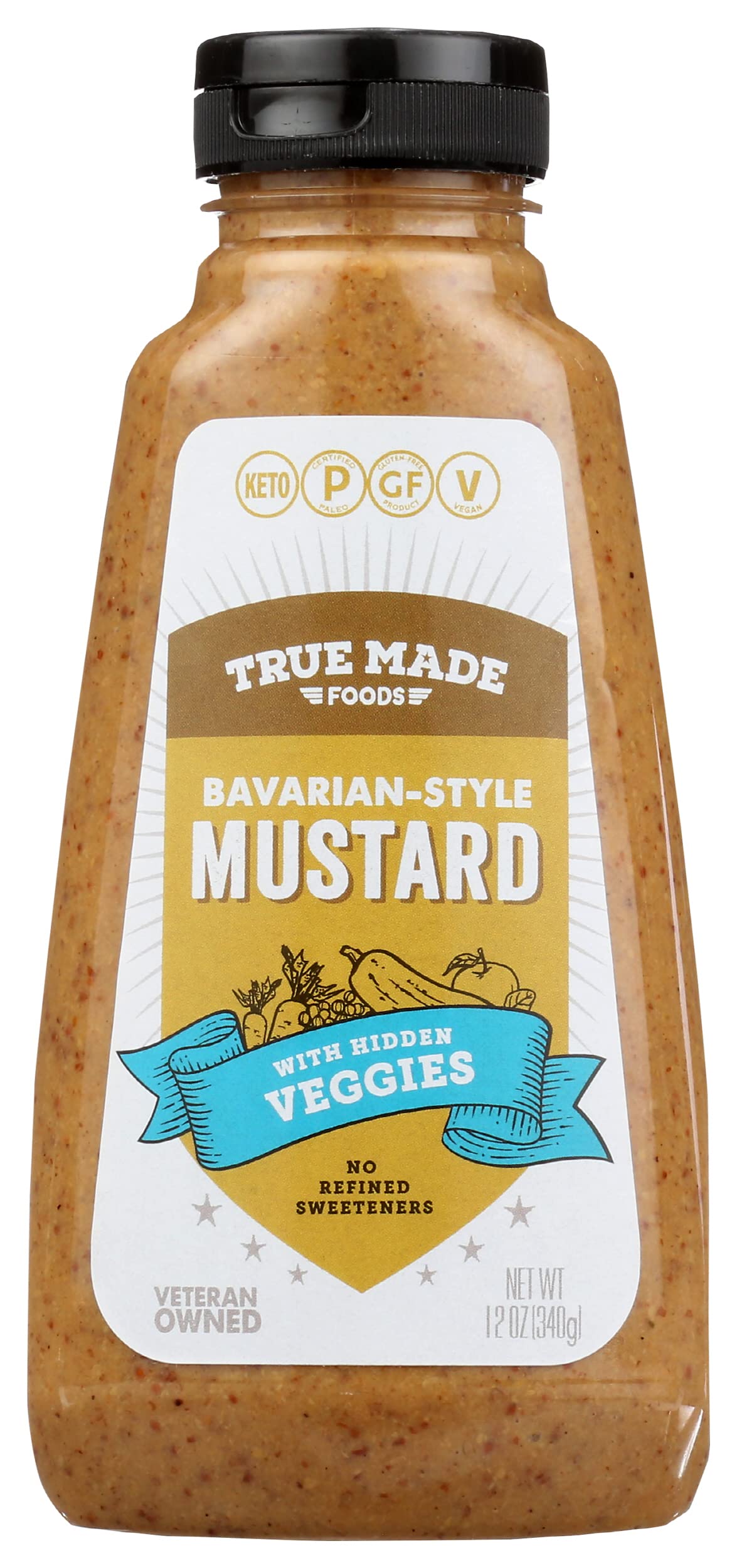 TRUE MADE FOODS Bavarian Style Mustard, 12 OZ