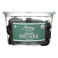 Vista 1 de Aurora Products Ciruelas pasas orgánicas sin hueso, 11 oz