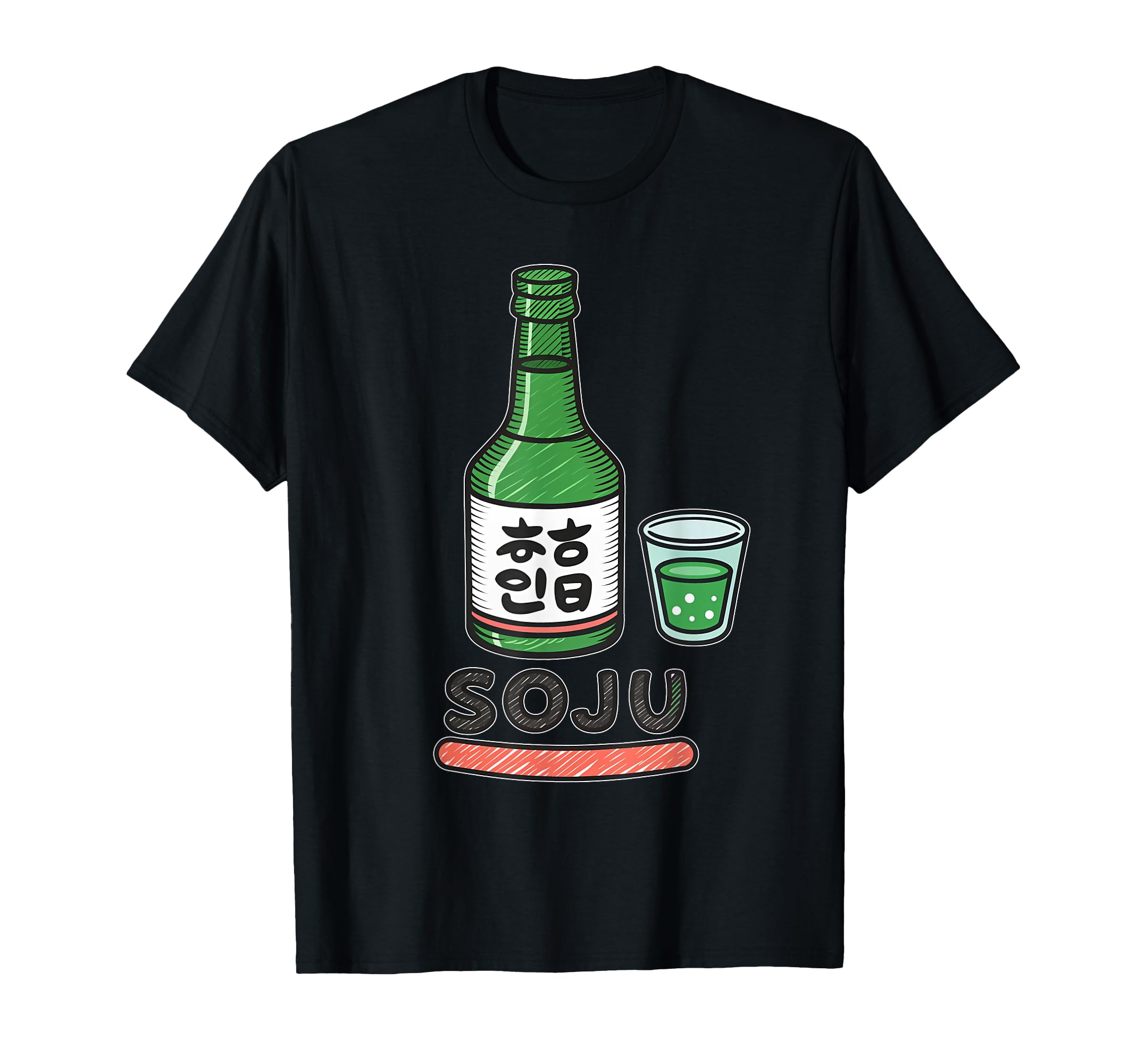 Amazing Drink Designs Co.Popular Beverage Design Soju Drink Lovers T-Shirt