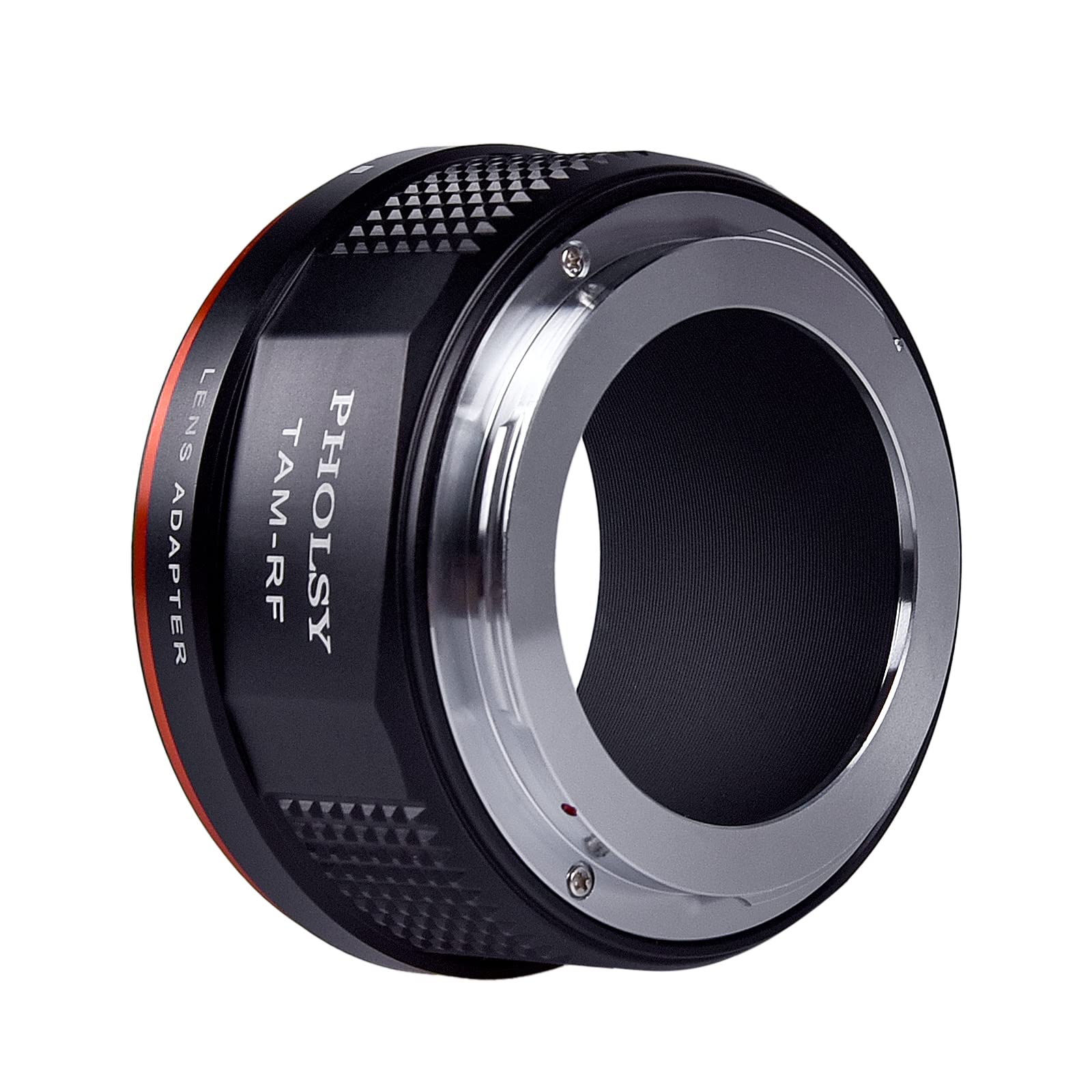 PHOLSY Enfoque Manual Adaptador de Objetivos Compatible con Tamron Adaptall-2 Montura Objetivos y Canon EOS RF Montura Cuerpo de Cámara, Tamron a RF