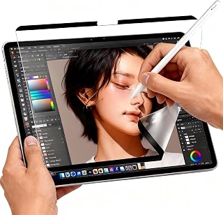 Magnetic Paper Screen Protector for for iPad mini 7 (A17 Pro, 2024) & mini 6 (2021) 8.3", Removable & Reusable Matte Film, Writing and Drawing Like Paper