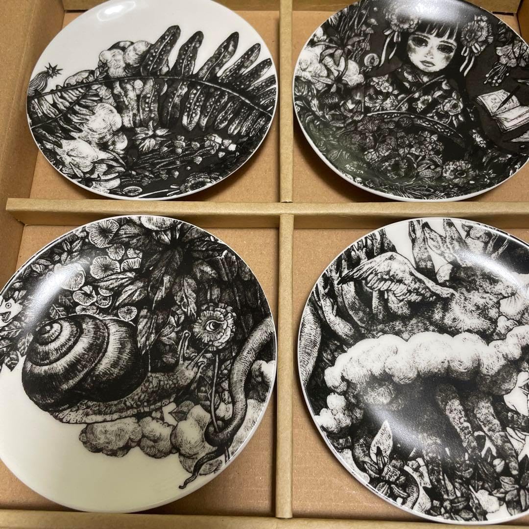 ヒグチユウコ 小皿 台湾 限定 台湾 奇幻動物森林展グッズ – ボリス雑貨店