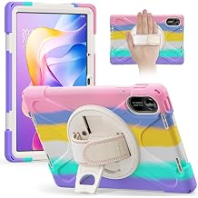 Xiaomi Redmi Pad 2 11" 2025 Case Silicone 360 Degree Rotating Hand Holder Strap Stand Kids Shockproof Dustproof Durable One Hand Durable Drop Proof Hard Case for Xiaomi Redmi Pad 2 11" 2025 Cover