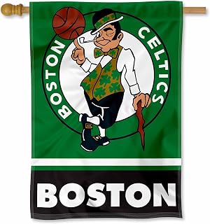 Boston Celtics Two Ply and Double Sided House Flag
