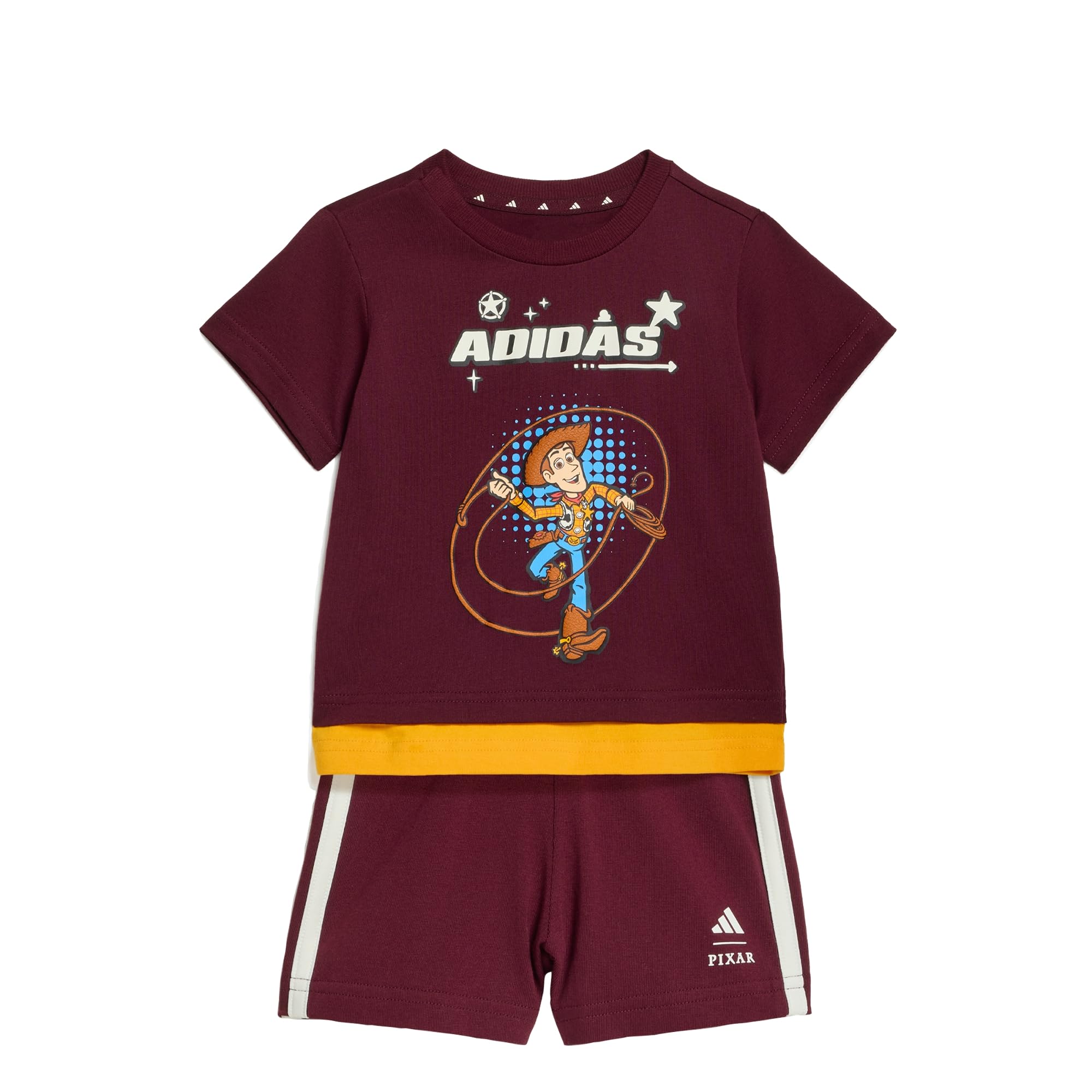 adidas Unisex Kids' CONJUNTO CON CAMISETA PIXAR TOY STORY