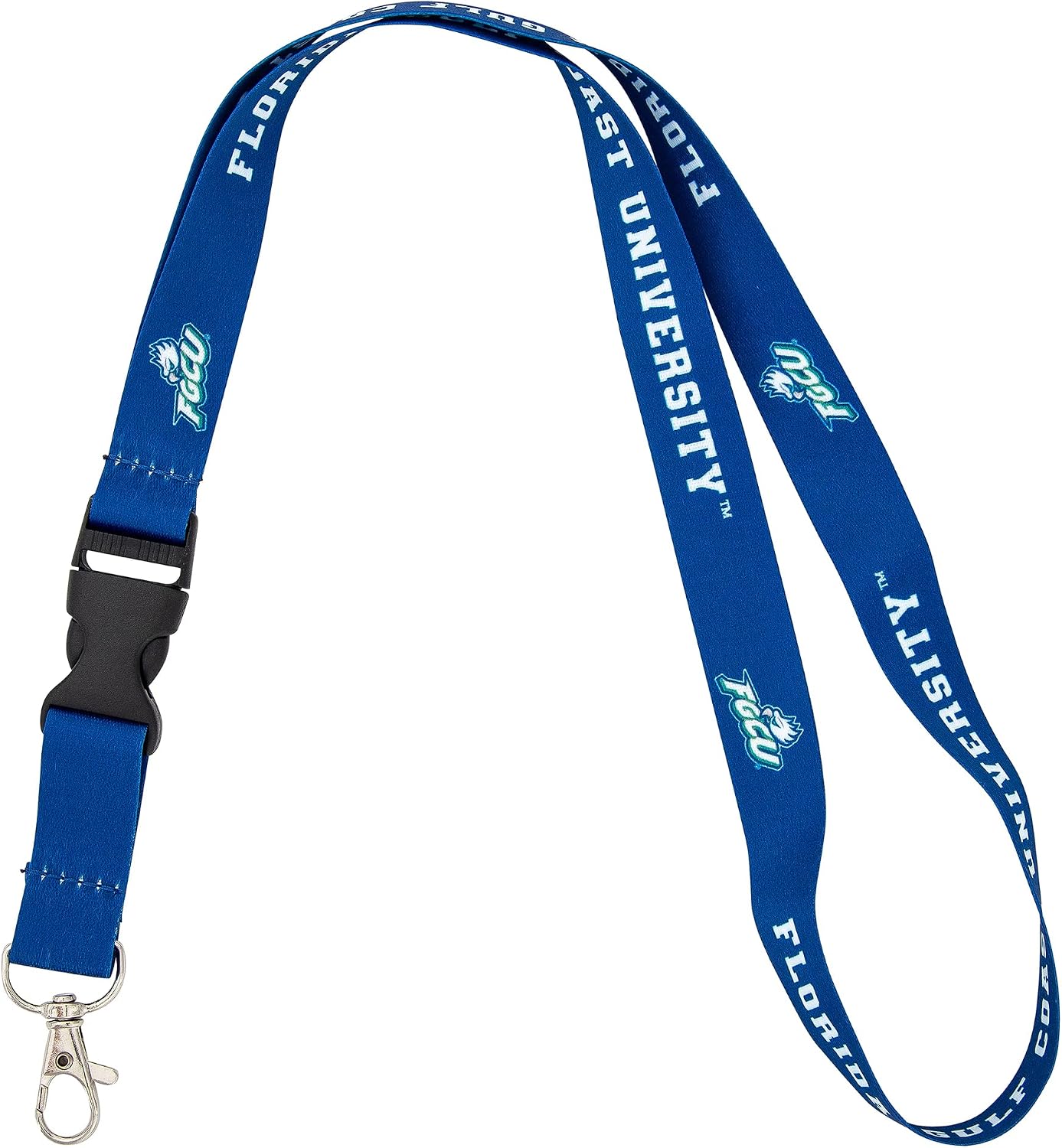 Desert Cactus Florida Gulf Coast University Lanyard FGCU Eagles