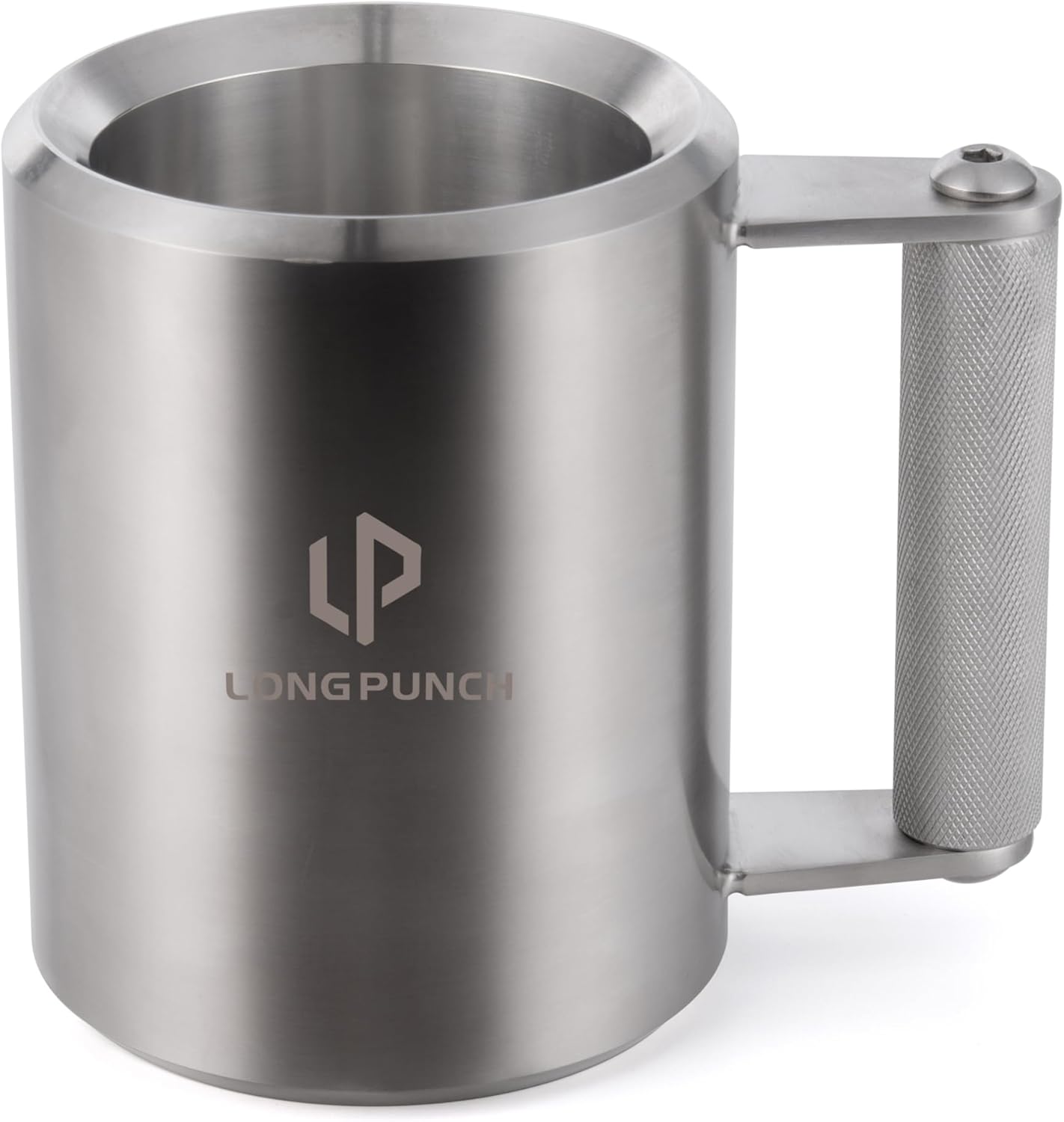 Heavy Mug 10KG/22LB 14 oz, Stainless Steel Overweight Dumbbell Cups, Fitness Sports Water Cup, Funny Beer Mug, Gym Workout and Coffee Enthusiast Gift, Prank Gift