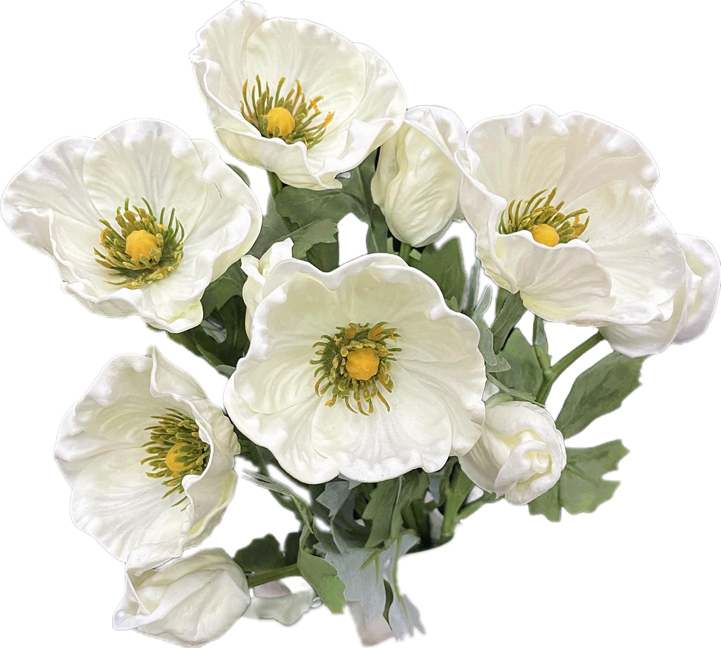 Amazon.com: LebriTamFa 5Pcs Artifical Real Touch PU Anemone Flower