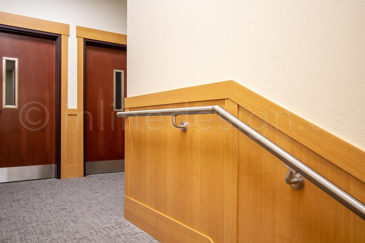 Handrail Bracket Stainless Steel 316 Redshift Quasar (Satin Stainless Steel)