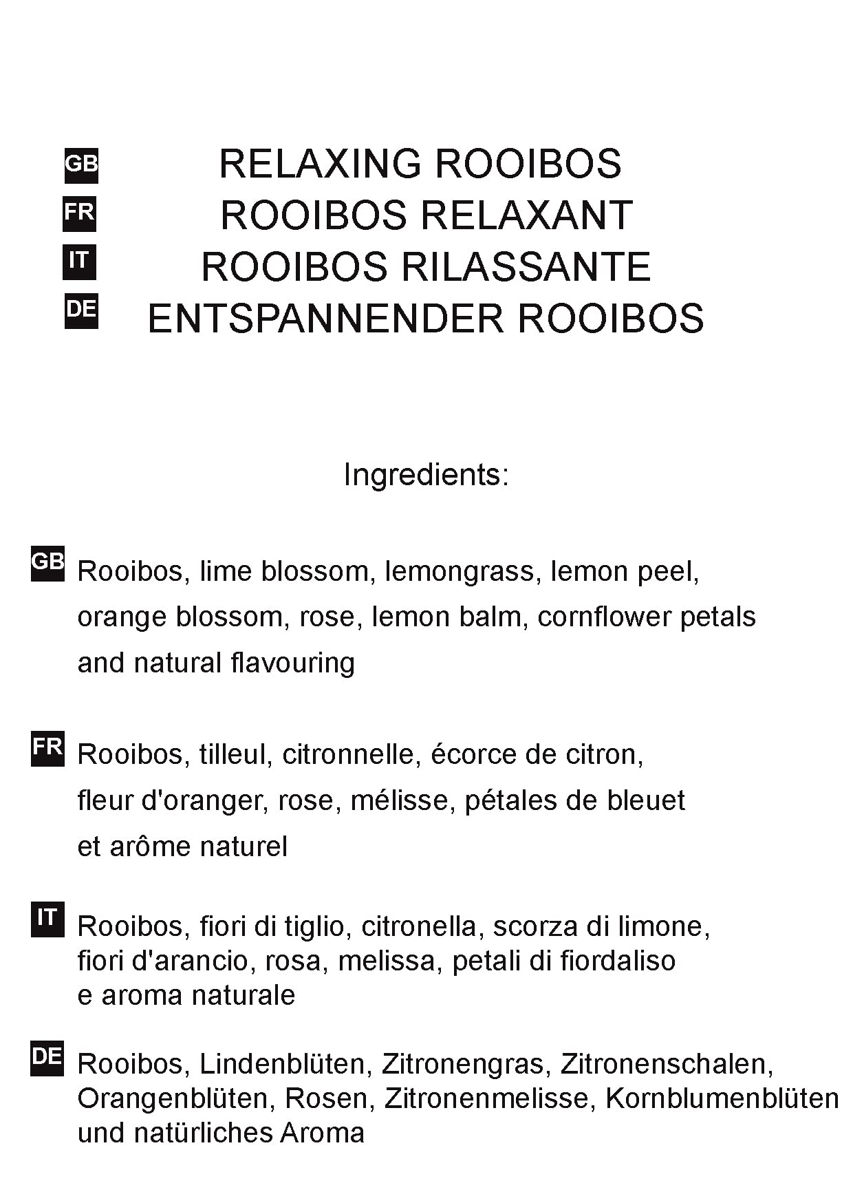 SABOREATE Y CAFE THE FLAVOUR SHOP Té Rooibos Relajante En Hoja Hebra A Granel Infusión Natural Adelgazante 500 gr