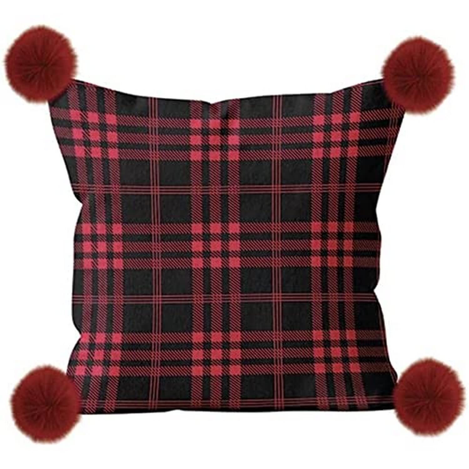 Soleil d'ocre Cushion, Red, 45 x 45 cm