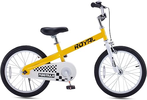 Miniatura 2 de Royalbaby Cubetube Formula - Bicicleta para niños y niñas, 12, 14, 16, 18, 20 pulgadas, con rueda de tranvía, varios colores