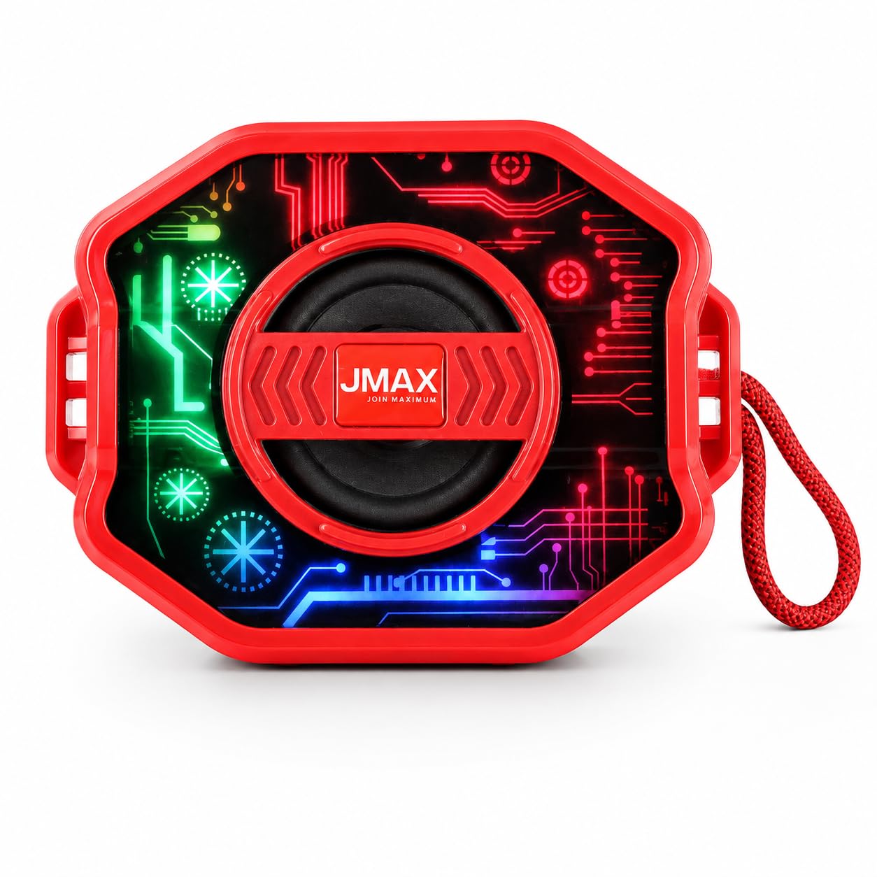 Jmax WS-1866 10 W Bluetooth Speaker (Stereo Channel) (Red)-image-33