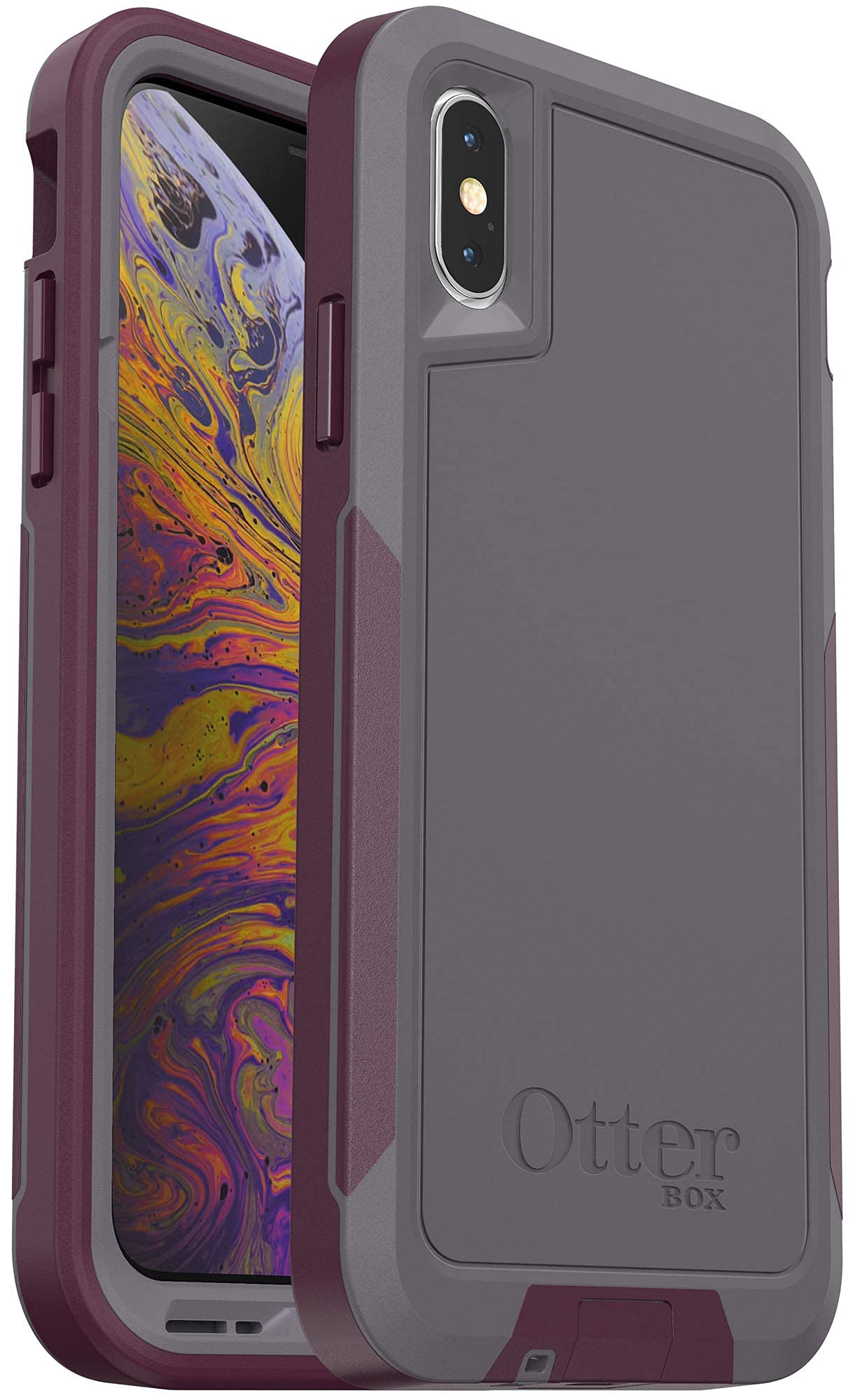 OtterBox Pursuit Series Case For IPhone Xr  ONLY  With Screen Protector Bulk Packaging Autumn Lake Blue Light Brown - View #7