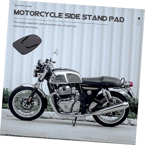 Miniatura 4 de BESPORTBLE 3 sets de almohadillas para motocicleta, placa de soporte estabilizar la bicicleta en suelo desigual diseño ligero 4 unids*3