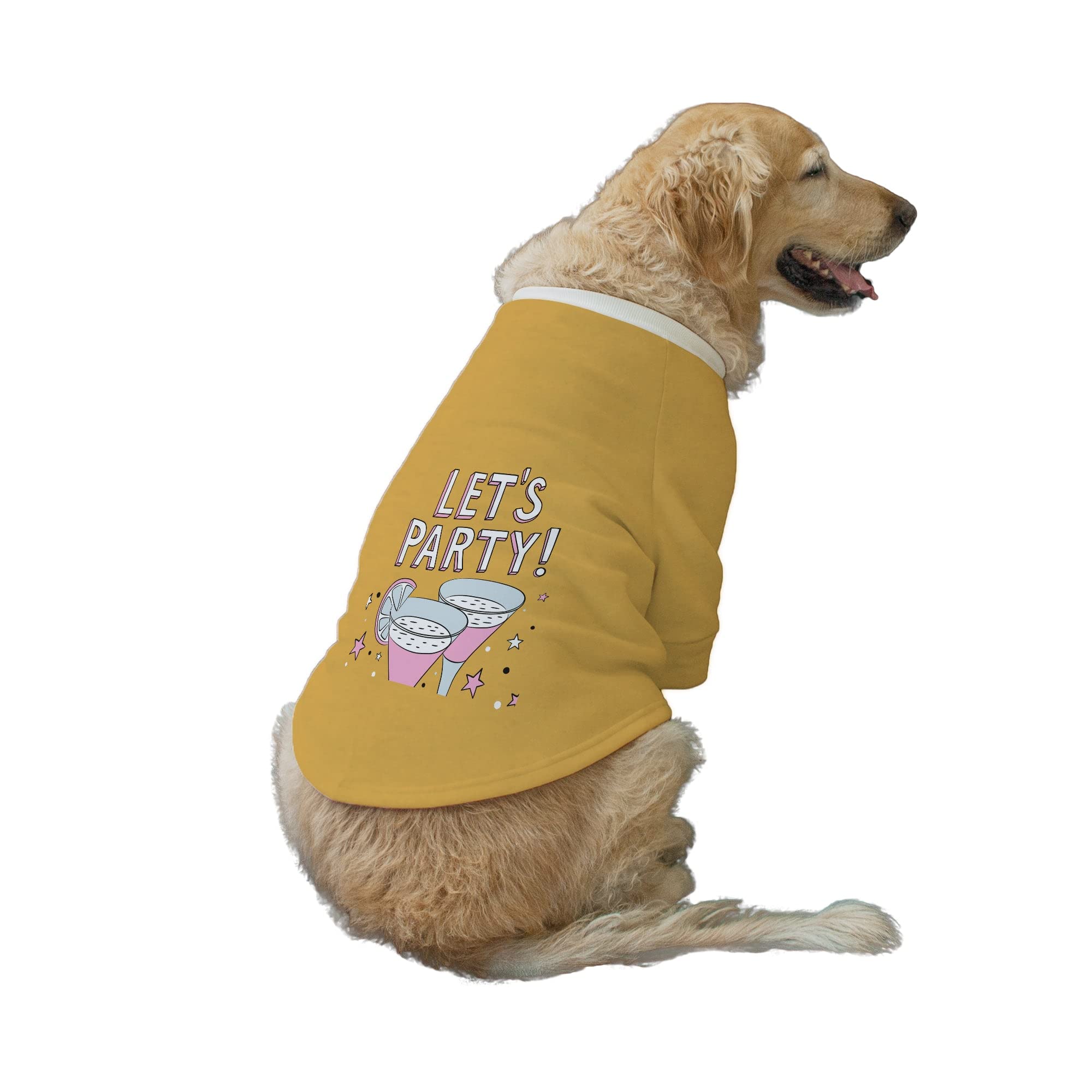 See full amazon price history chart for Ruse Lets Party Printed Round Neck Full Sleeves Technical Dog Jacket/Coat for Dog Clothes Winter Apparel Gift for Dogs/Yellow/S Ruse Lets Party Printed Round Neck Full Sleeves Technical Dog Jacket/Coat for Dog Clothes Winter Apparel Gift for Dogs/Yellow/S (B09Q8MP8P6) Amazon Price History, Amazon Price Tracker