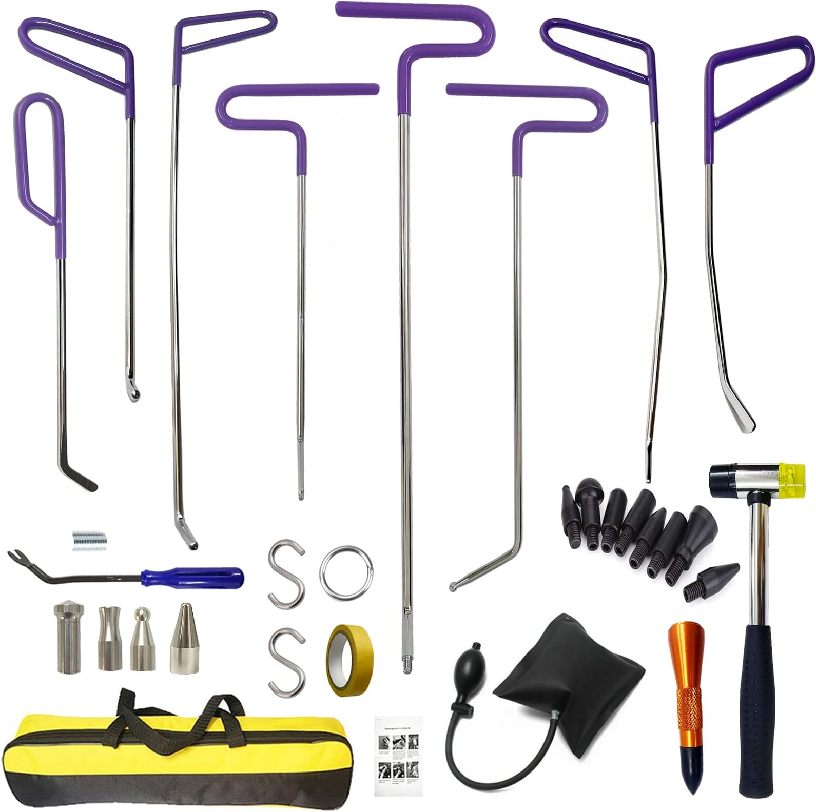 Mookis Dent Rods Paintless Dent Repair Kit Professional