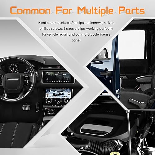 Vista 31 de OTUAYAUTO - Clips de repuesto para Honda, Acura Clips de retención de parachoques