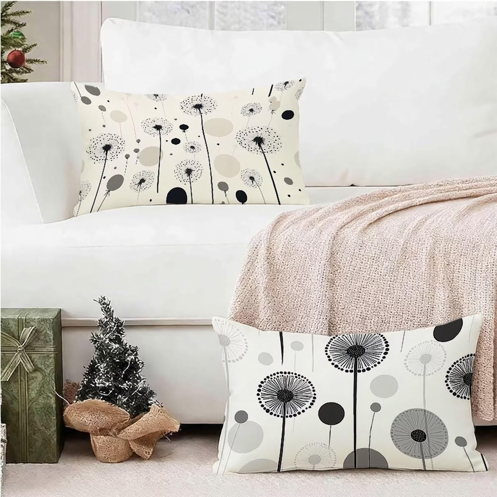 Federe Cuscino 60x80 Set di 2, Beige Federe Cuscini Divano Lino, Rettangolari Copricuscini 60x80cm Con Cerniera Invisibile, Copricuscino per Camera Letto Casa Decorazioni Regalo, Semplice kj-2302