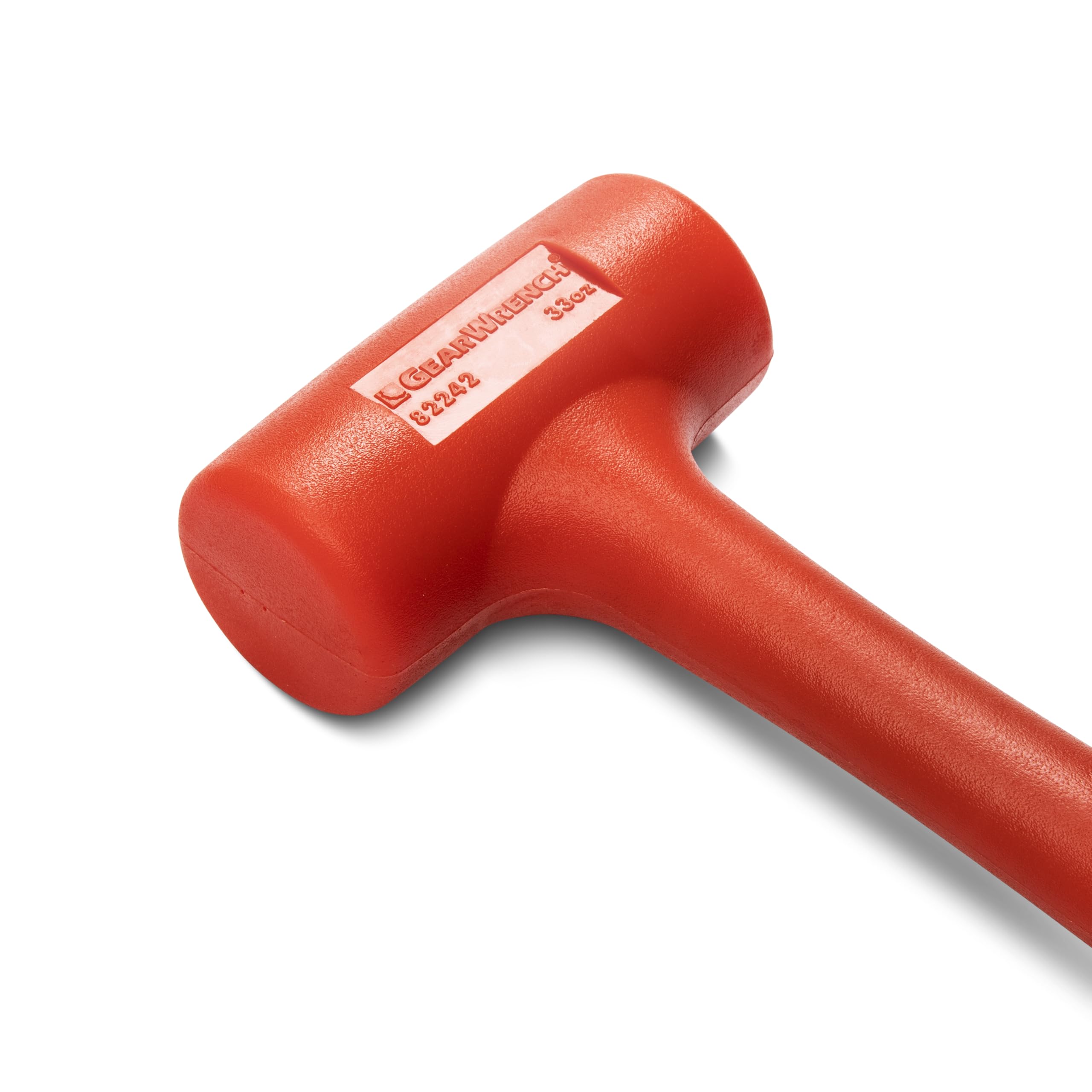 Gearwrench 82242 33 oz Dead Blow martillo con cabeza de poliuretano, color negro
