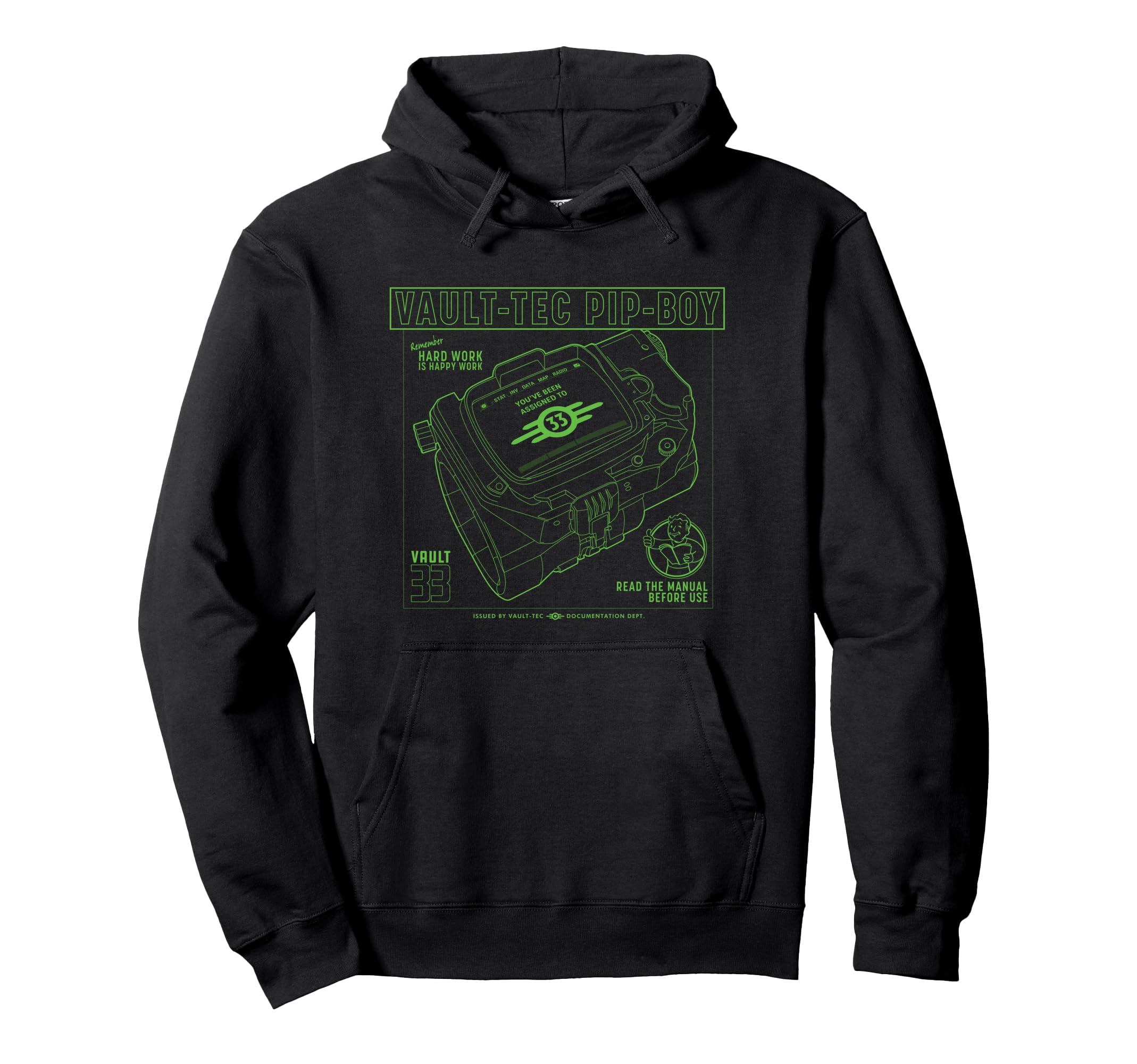 Fallout - Pip-Boy Pullover Hoodie