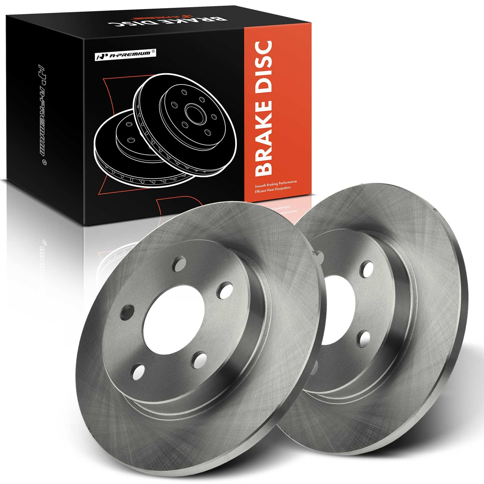 Front Brake Rotor Kit For Ford Thunderbird, Taurus, Lincoln Mark VIII & More – Reliable Stopping Power