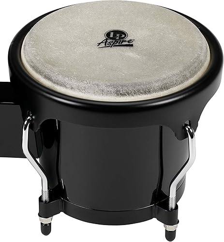 Miniatura 3 de Latin Percussion LPA601F-BK LP Aspire Bongos de fibra de vidrio - NegroNegro