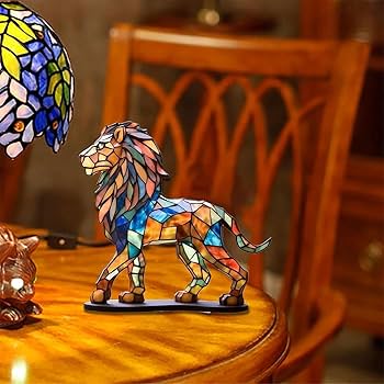 Amazon.co.jp: ステンドグラスの鳥、枝のステンド鳥、薄い金属と