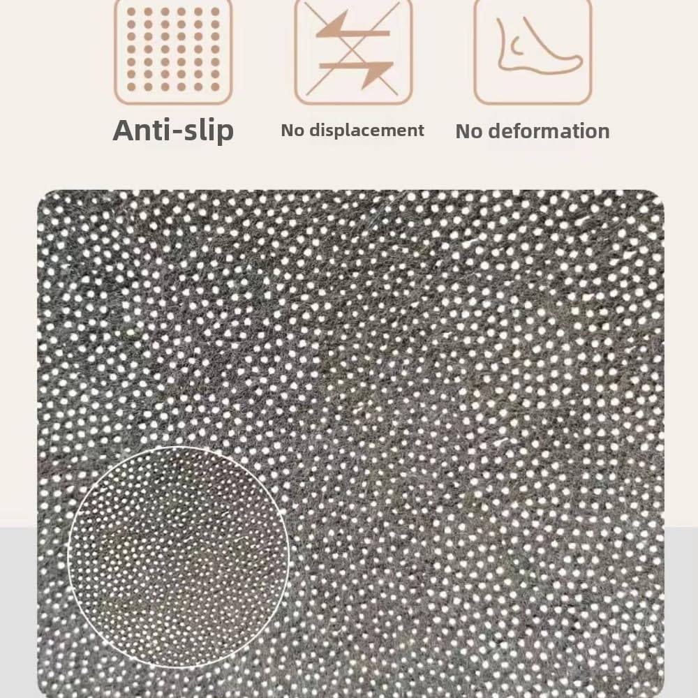 Doormats for Outdoor Entrance Home Flower Semicircular Printed Floor Mat Door Mat Bathroom (Yellow,24 * 36 inch)