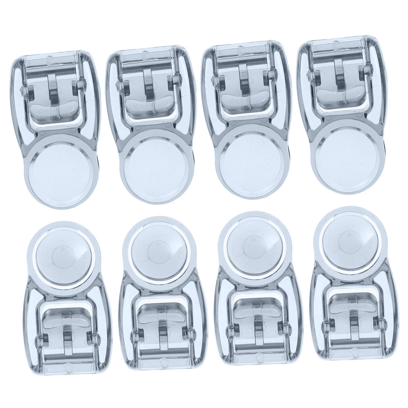 GALPADA 4Pcs Swim Goggles Buckles Replacement Strap Clasps for Enhanced Stability and Secure Fit Compatible with Goggles Elegant Black Design