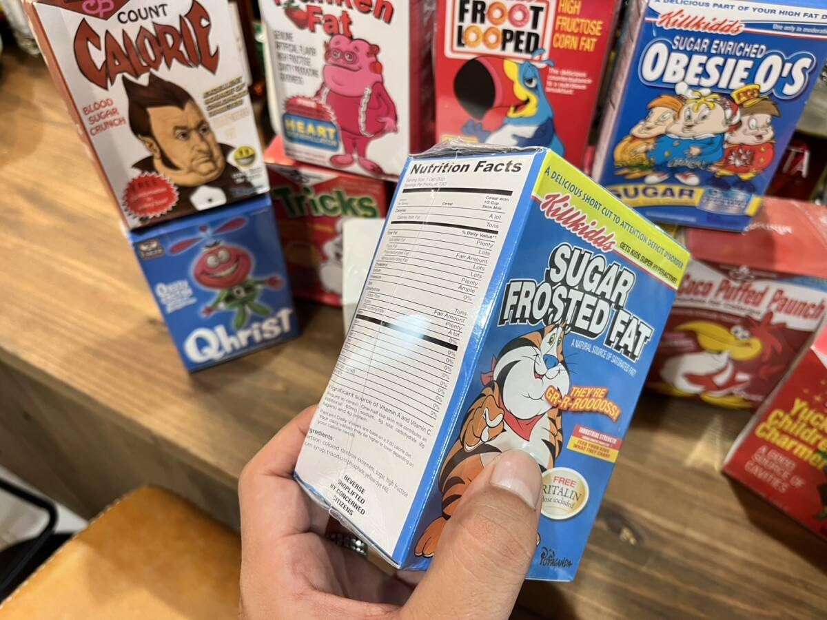 ロンイングリッシュ CEREAL KILLERS Cereal Killers Mini Figure by Ron English 12set - SECRET BASE