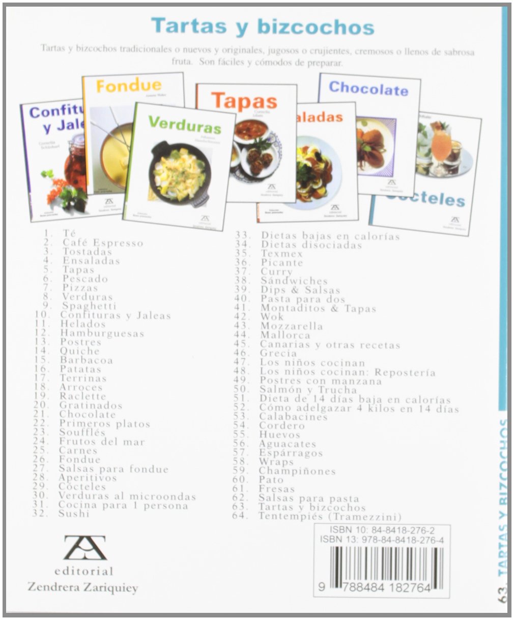 Tartas y bizcochos