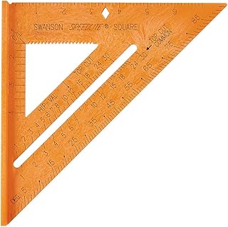 Swanson T0118 Orange 5 In 1 Original Speed Square