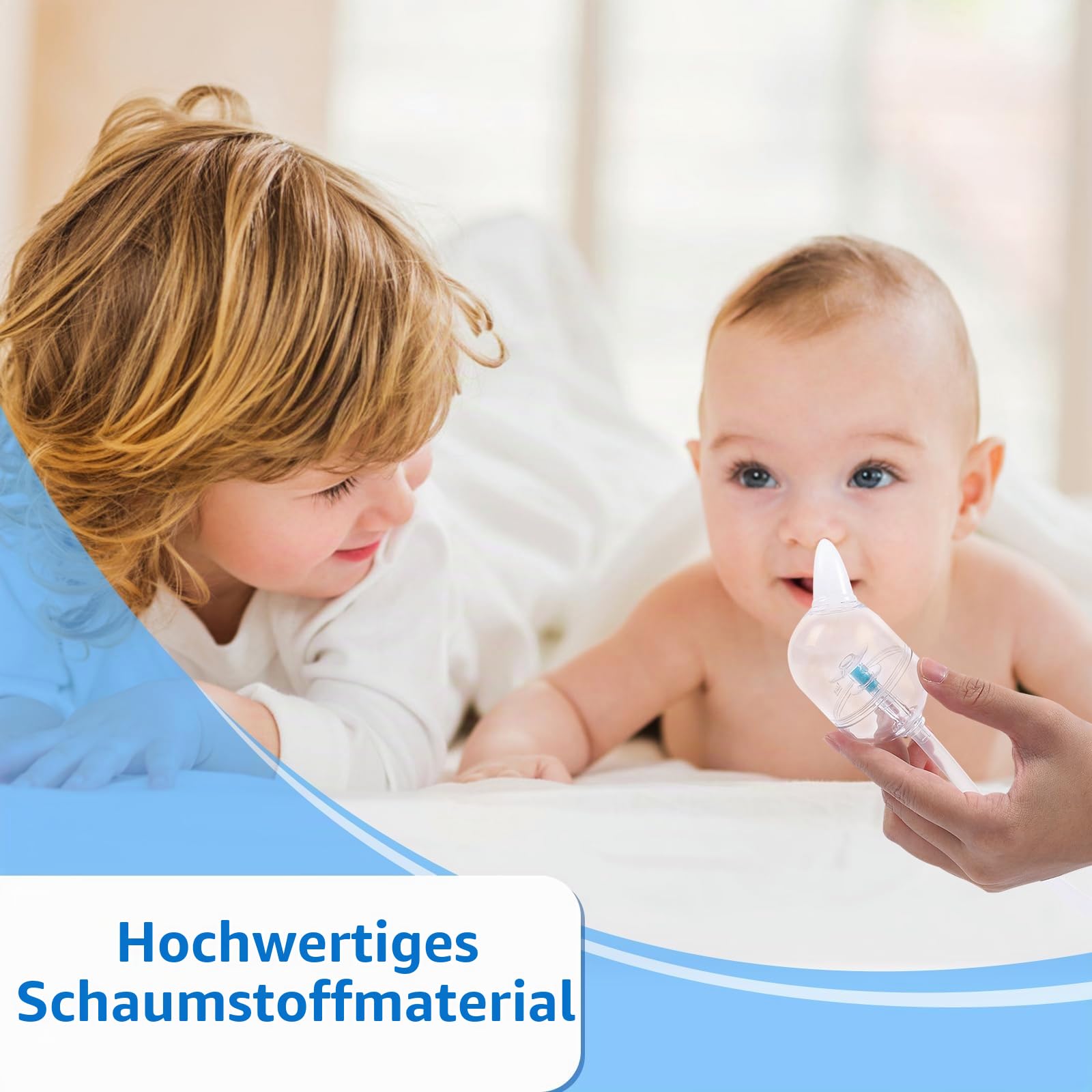 Grownsy 120 Stück Premium Nasensauger Hygiene Filter, Baby Nasensauger Filter Ersatz für Grownsy/NoseFrida/NeilMed/Molucky/Mr. Pen Nasensauger und andere ähnliche Nasensauger. | Einweg, hygienisch und effizient, auch für andere ähnliche Nasensauger geeign