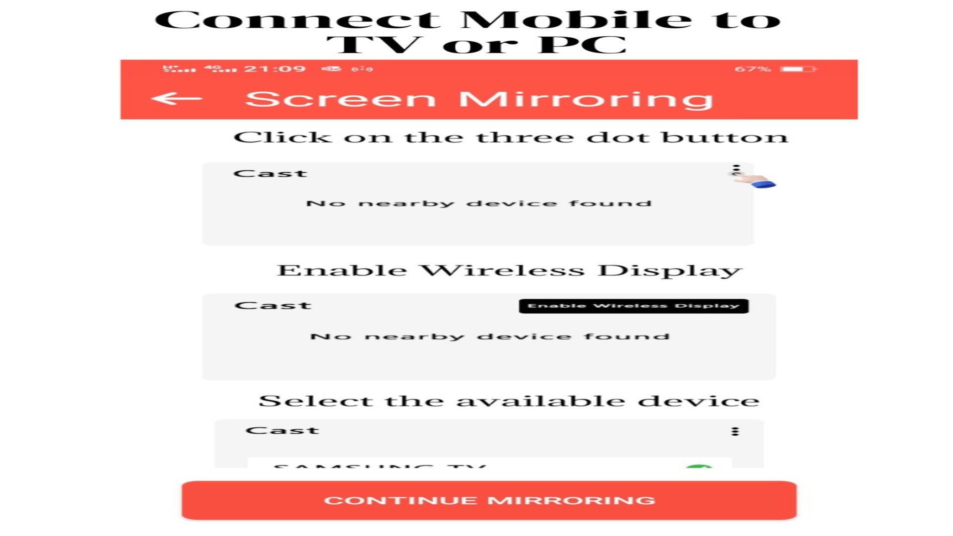 Screen Mirroring Cast On Tv - App on Amazon Appstore